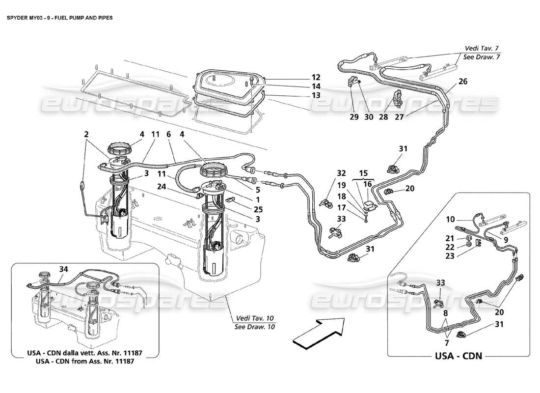 part diagram containing part number 184347