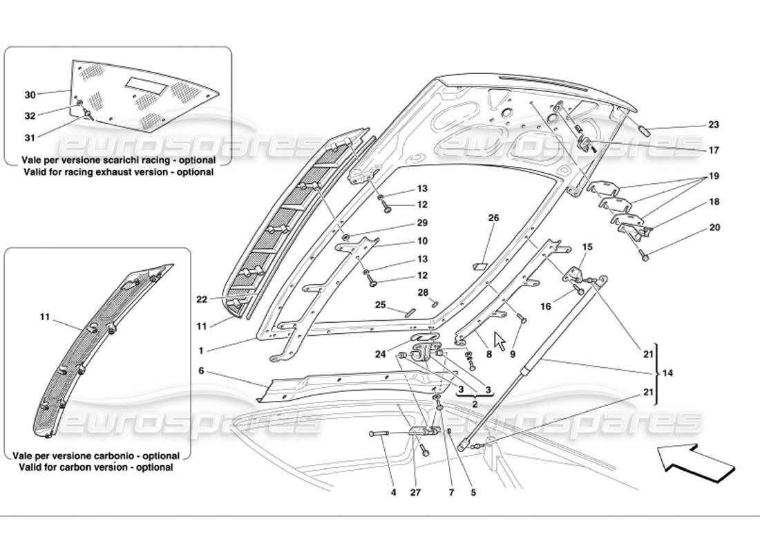 part diagram containing part number 64806800