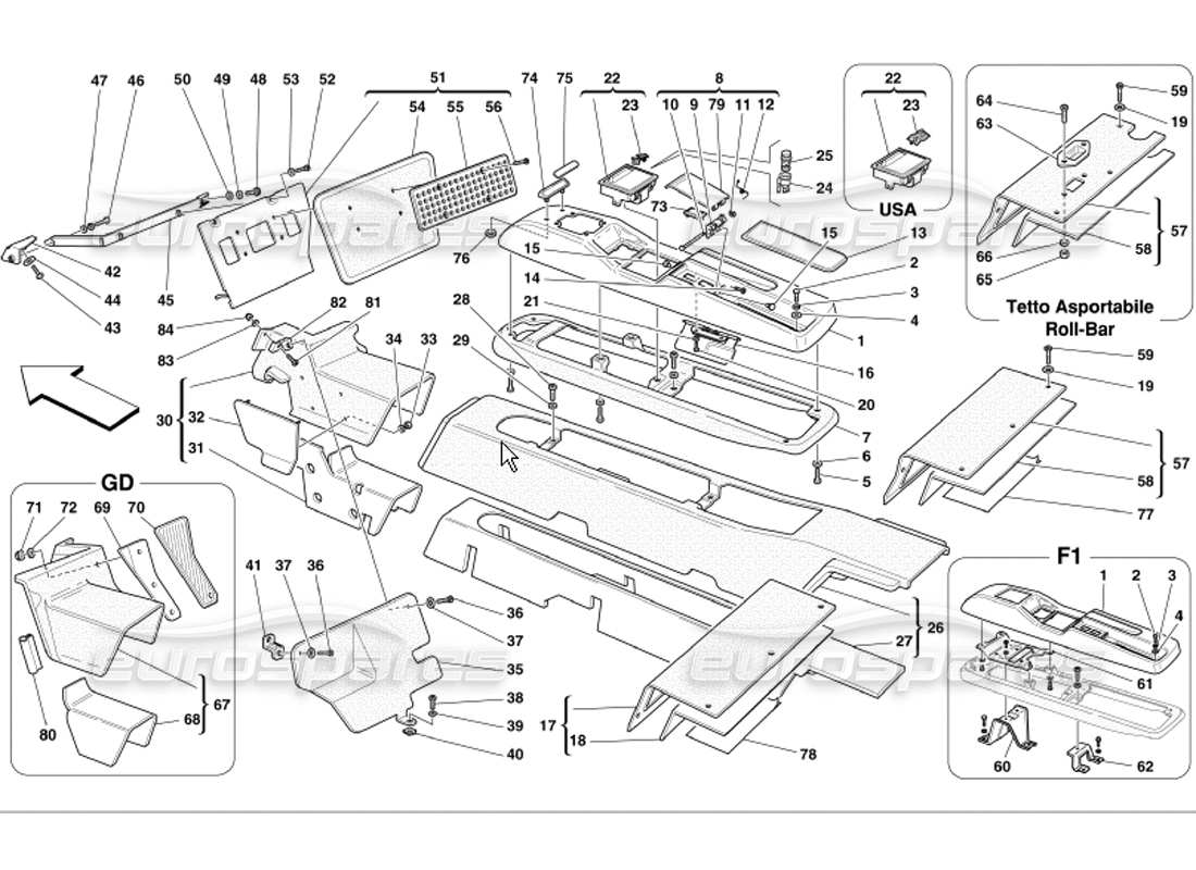 part diagram containing part number 66121600/a