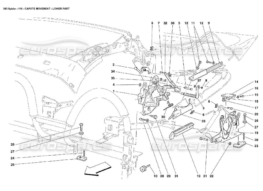 part diagram containing part number 11307021