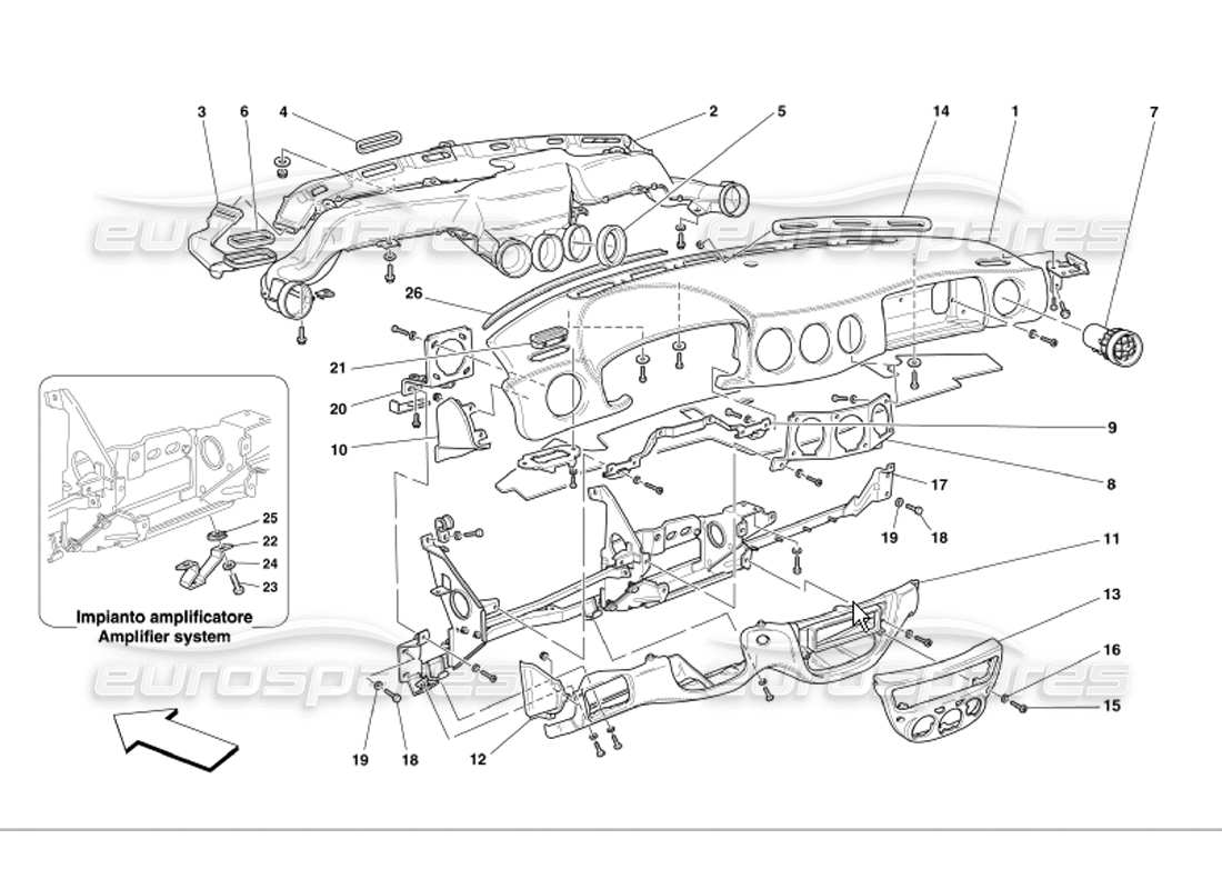 part diagram containing part number 65938300