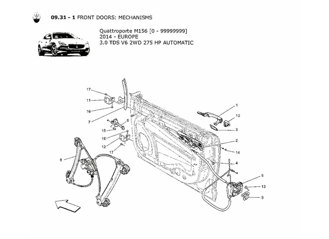 part diagram containing part number 670005439