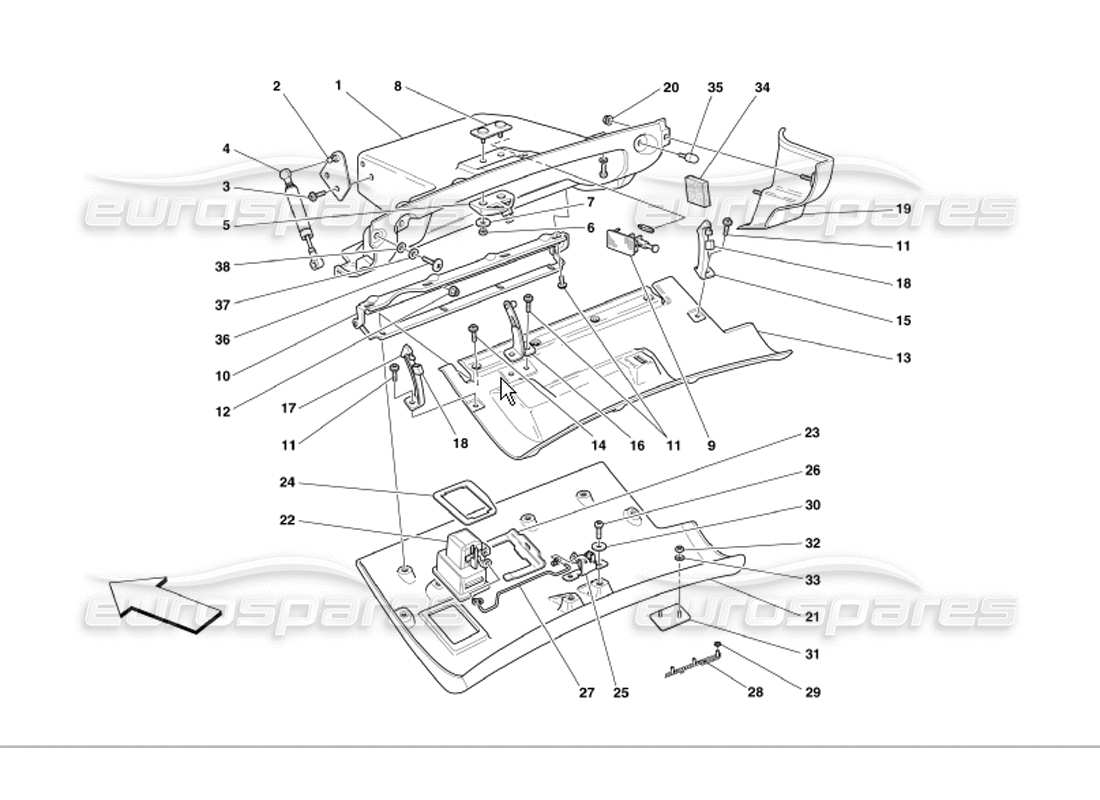 part diagram containing part number 10725017