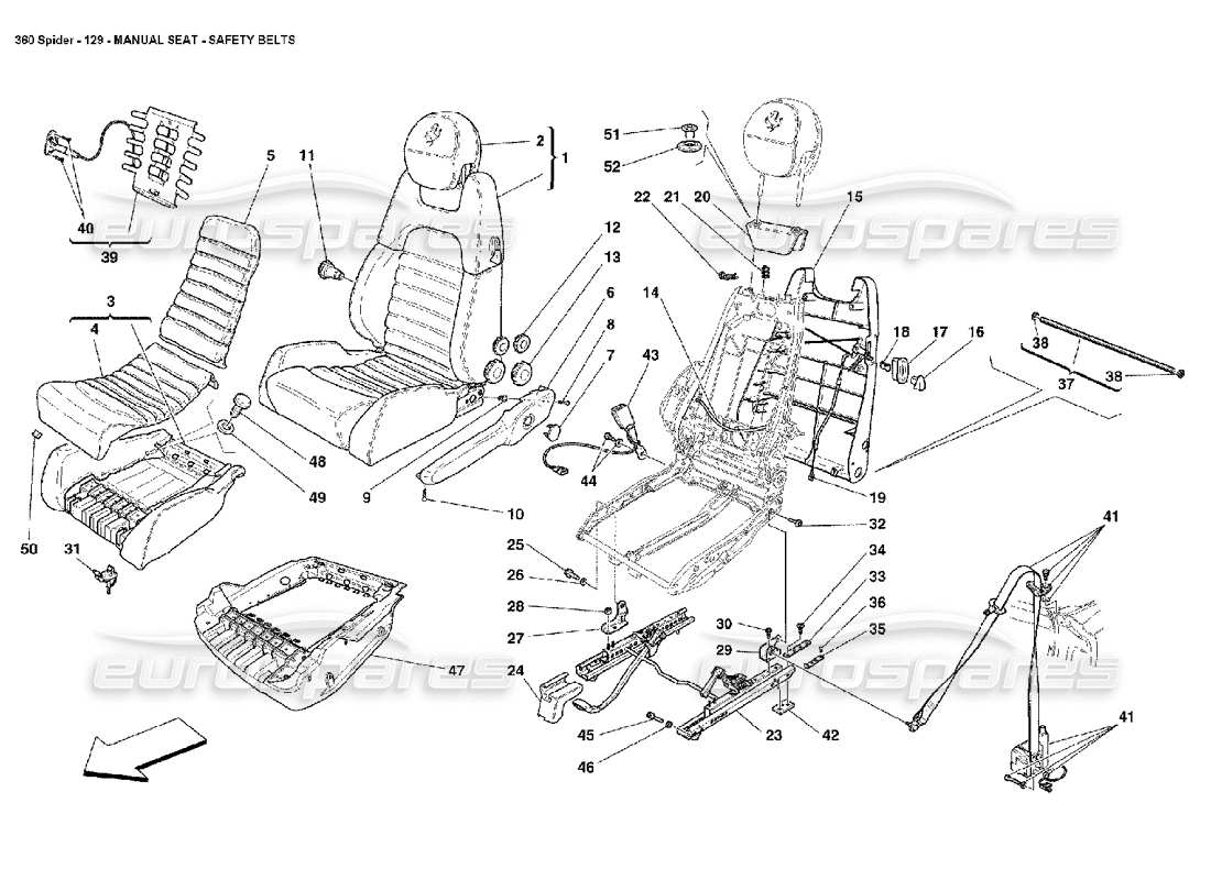 part diagram containing part number 658445..