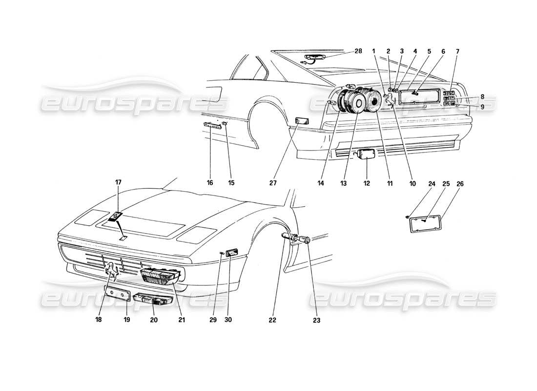 part diagram containing part number 61882300/l