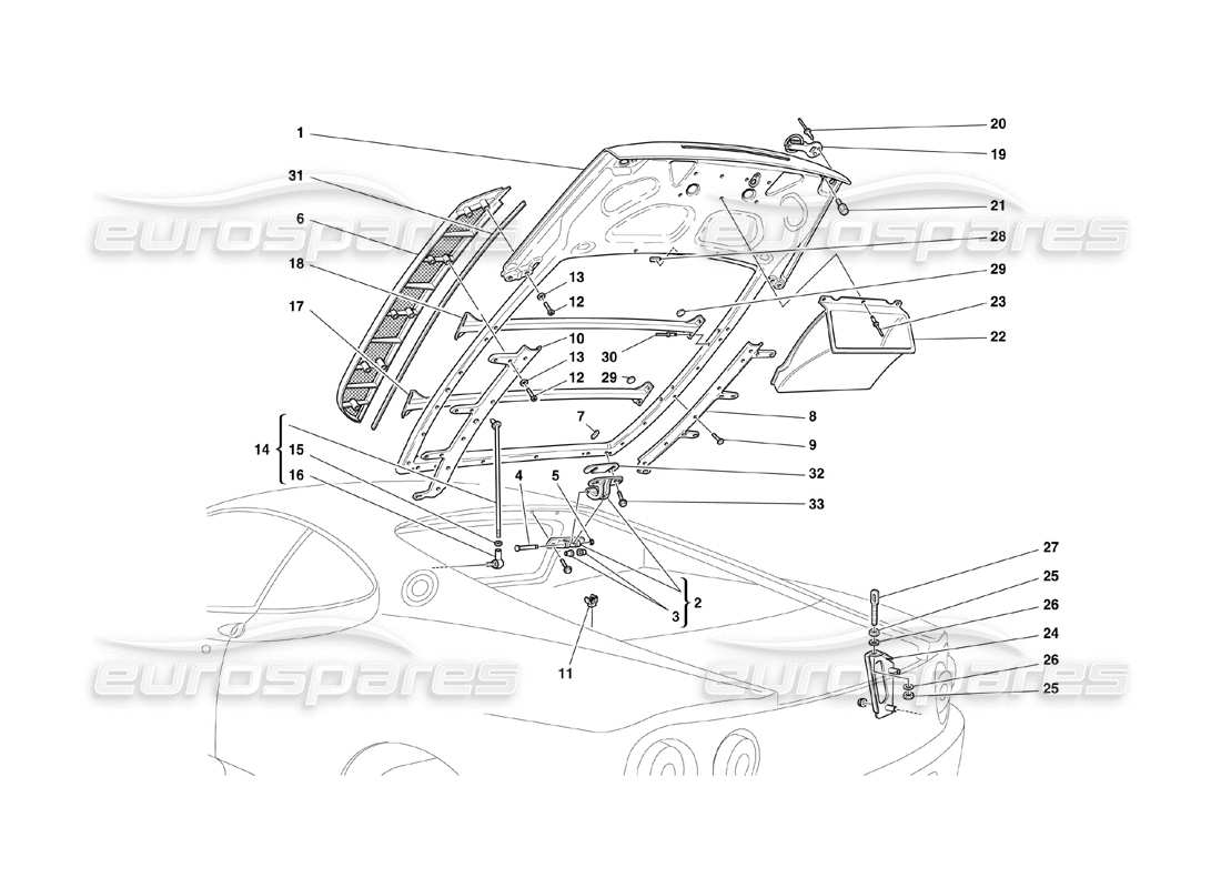 part diagram containing part number 65984300
