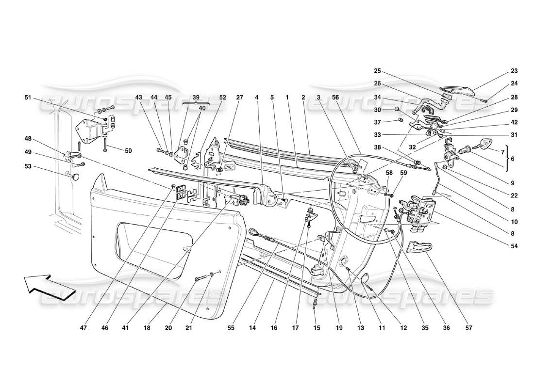 part diagram containing part number 66144511