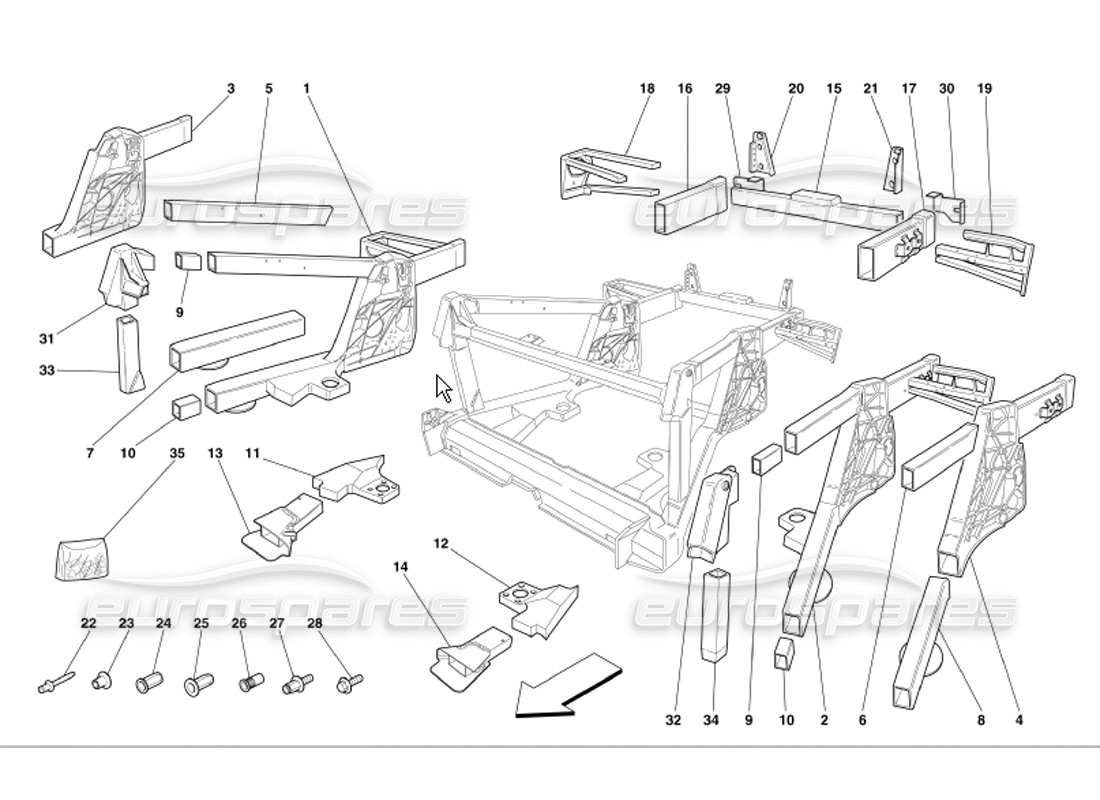 part diagram containing part number 66214900