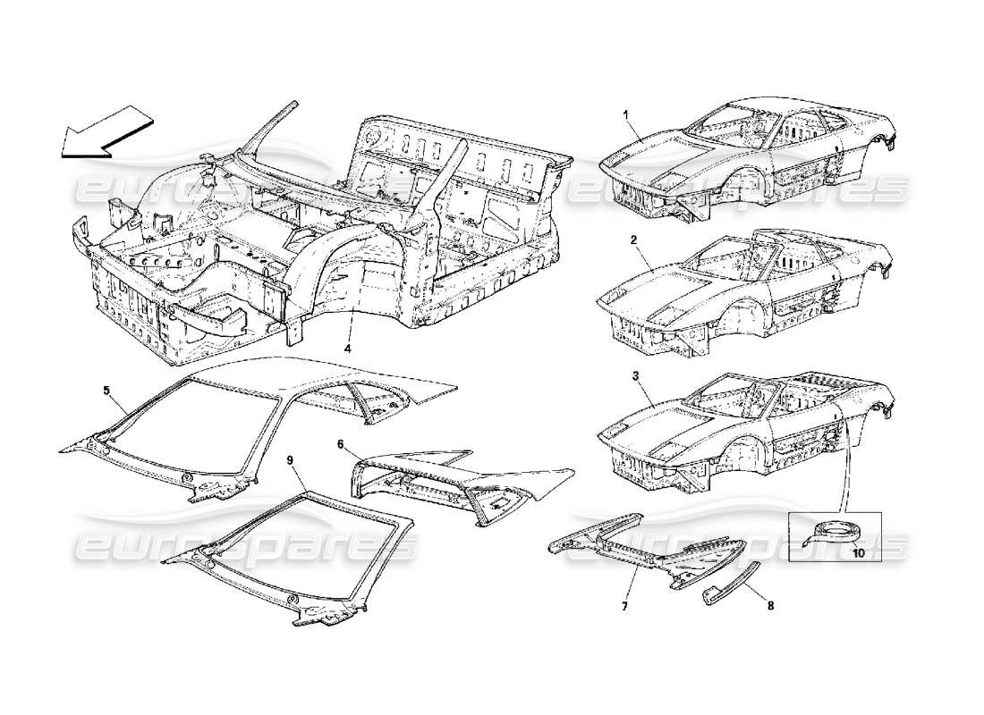 part diagram containing part number 63236400