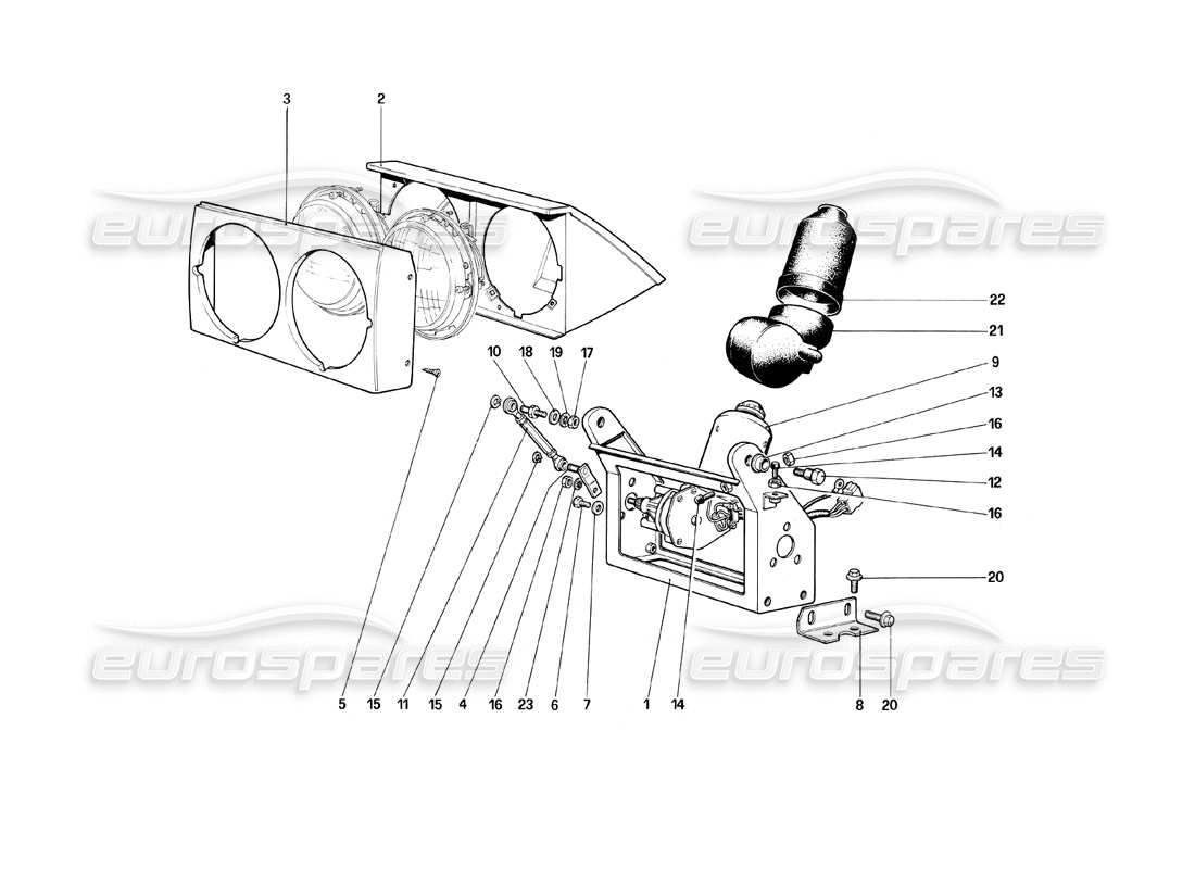 part diagram containing part number 60606100