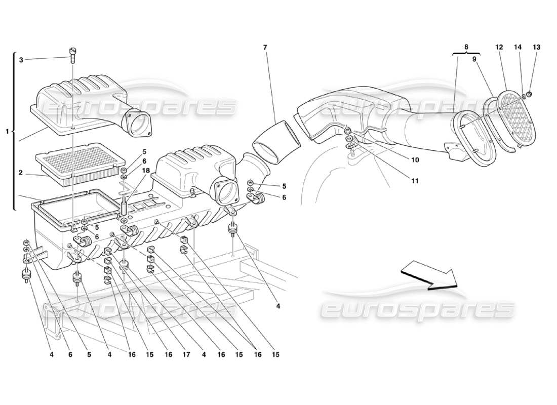 part diagram containing part number 201703