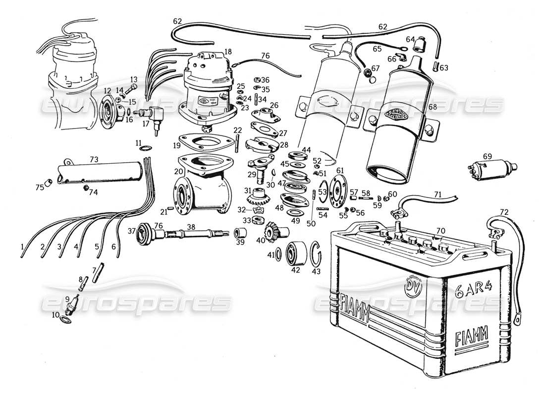 part diagram containing part number 92709