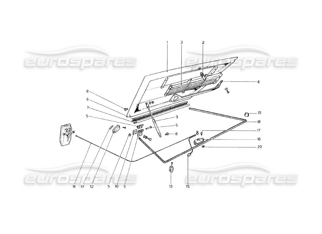 part diagram containing part number 40159709