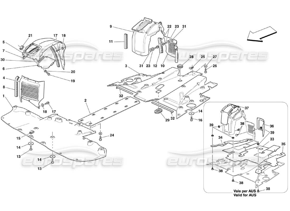 part diagram containing part number 68484300