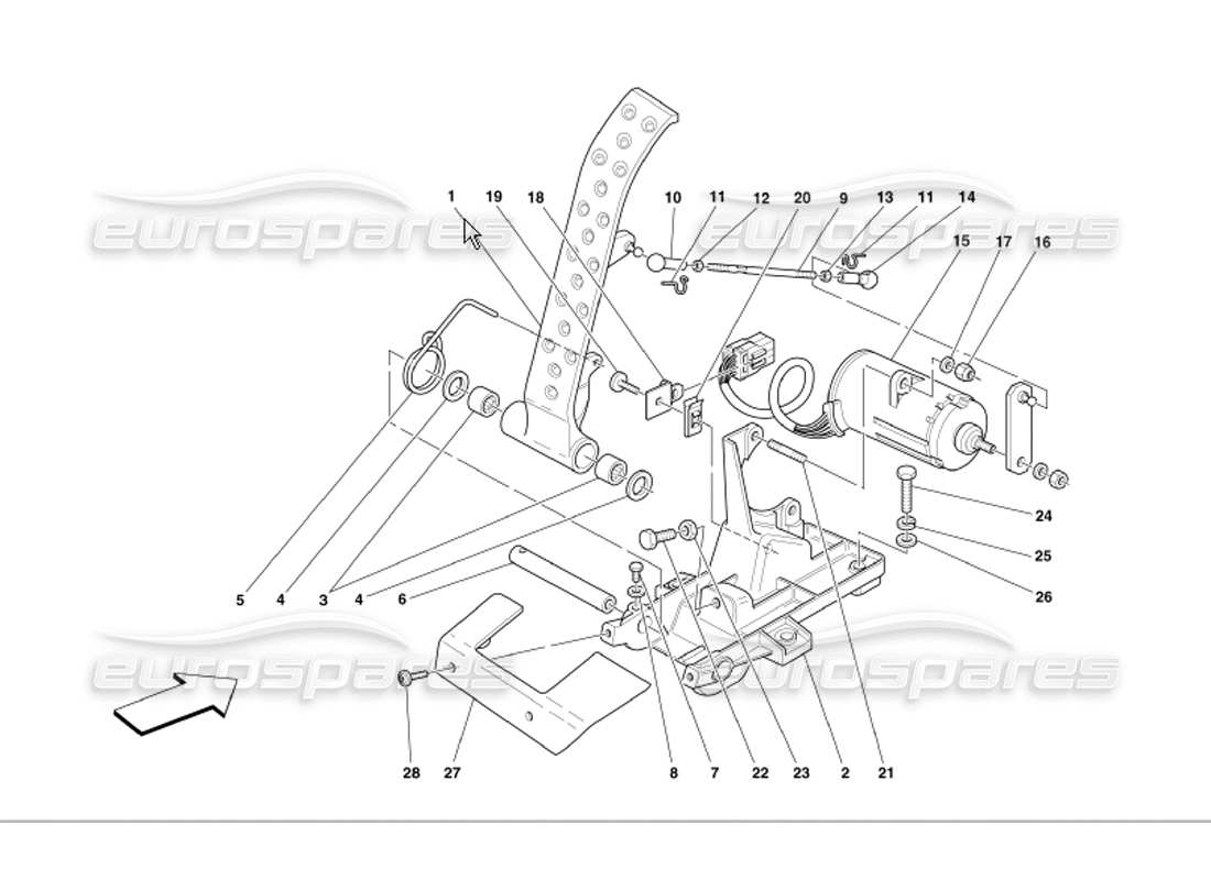 part diagram containing part number 181258