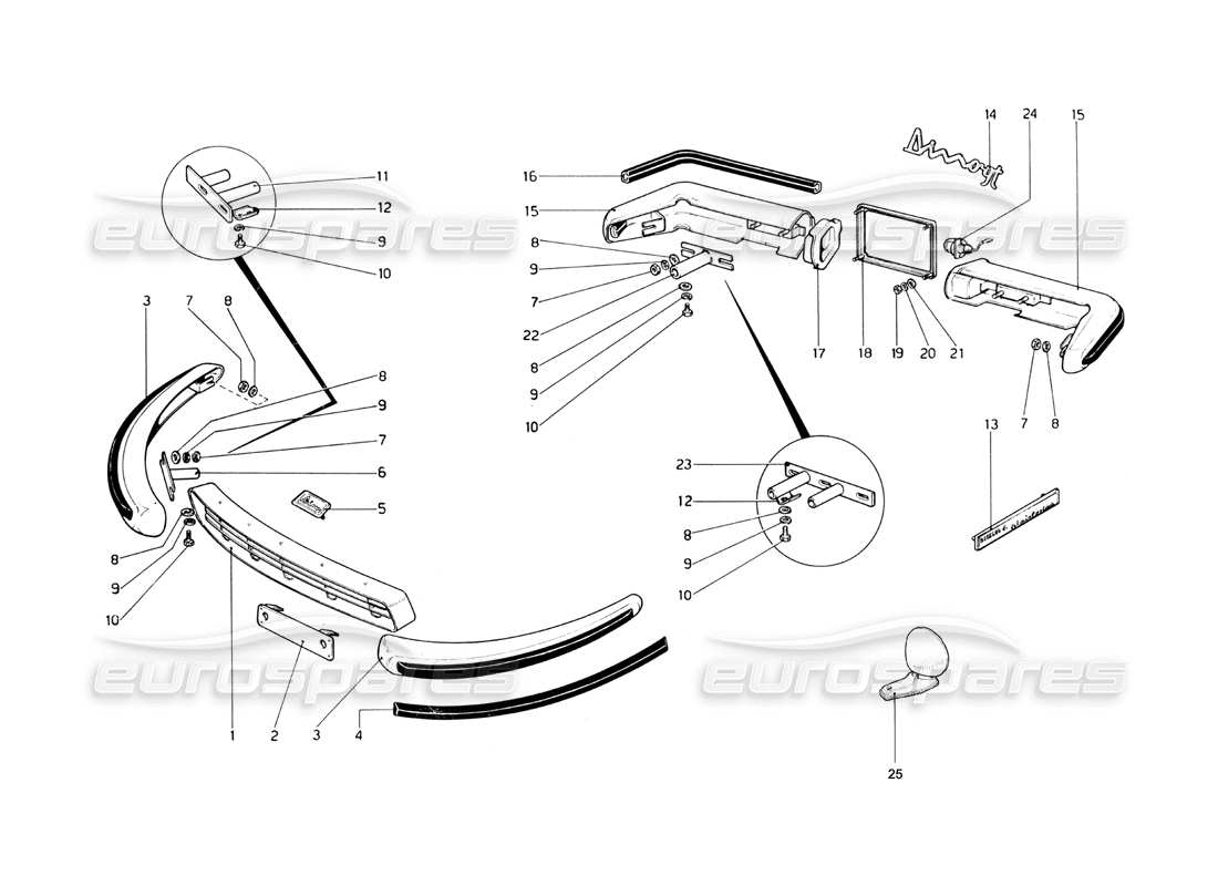 part diagram containing part number 20255303