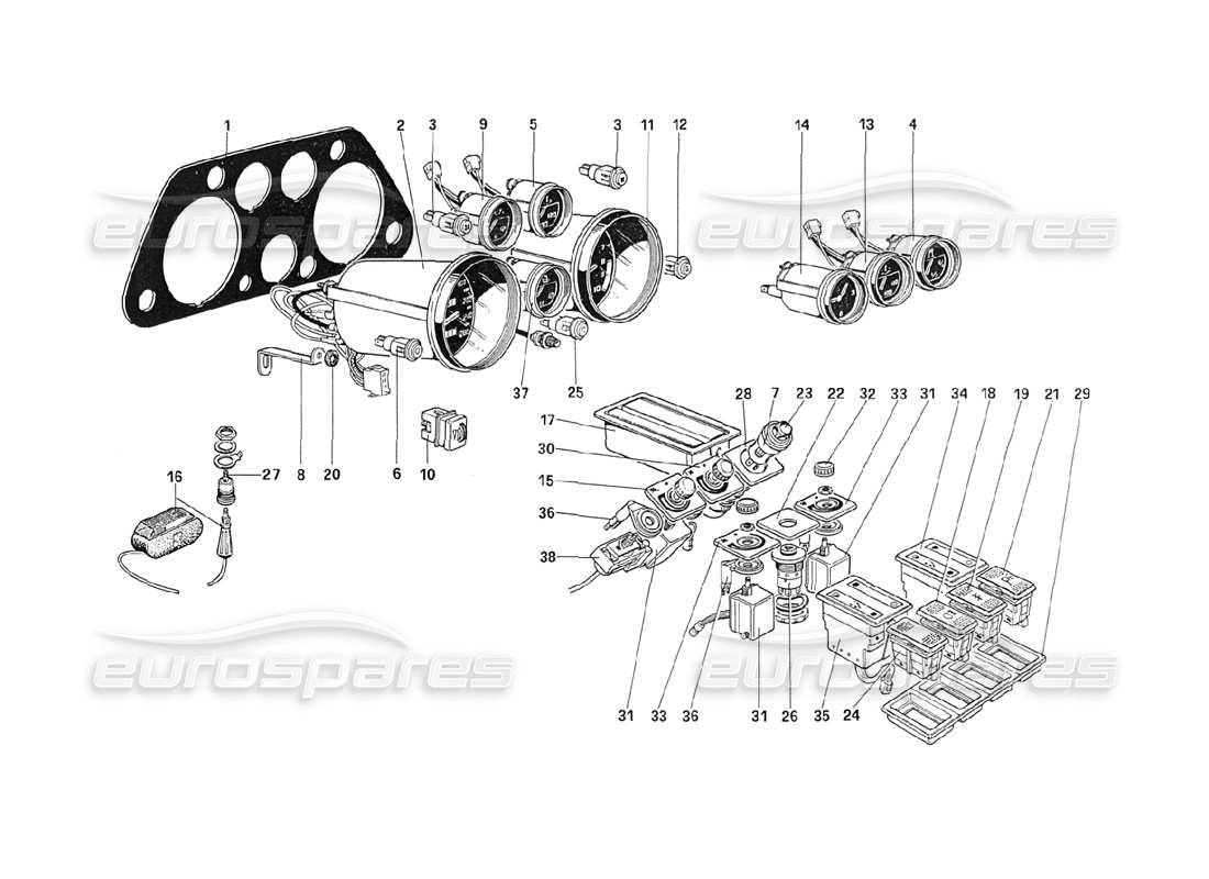 part diagram containing part number 62373900