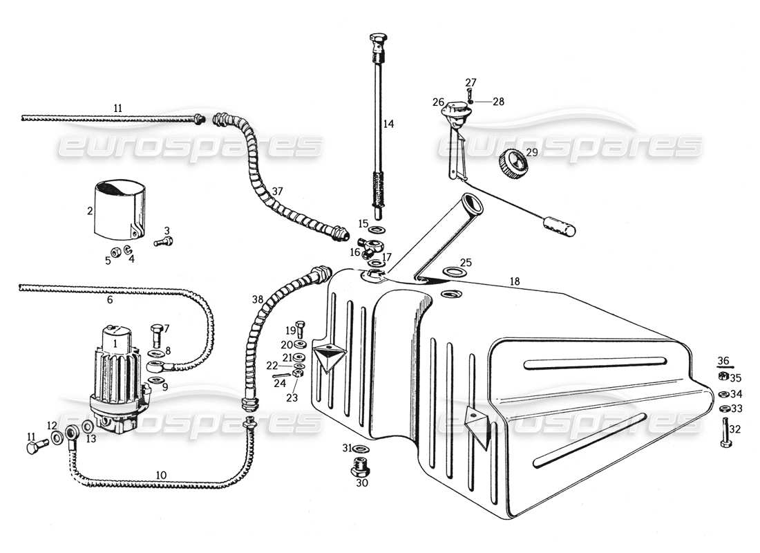 part diagram containing part number 820046