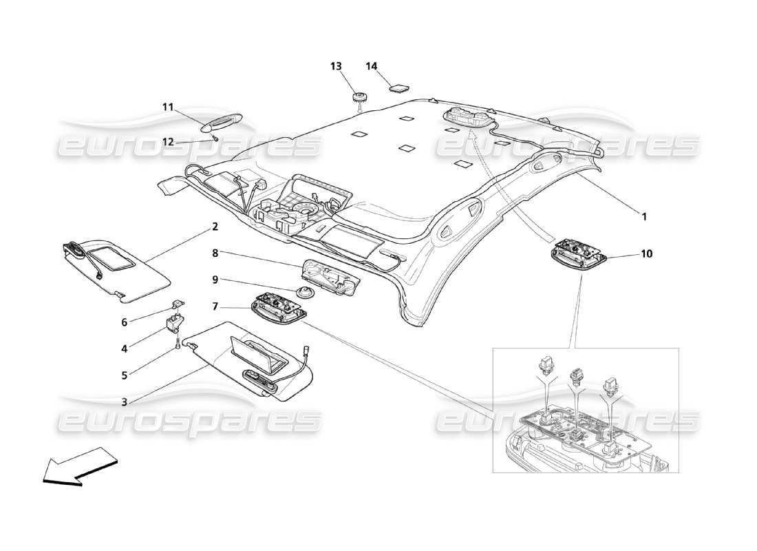 part diagram containing part number 198033