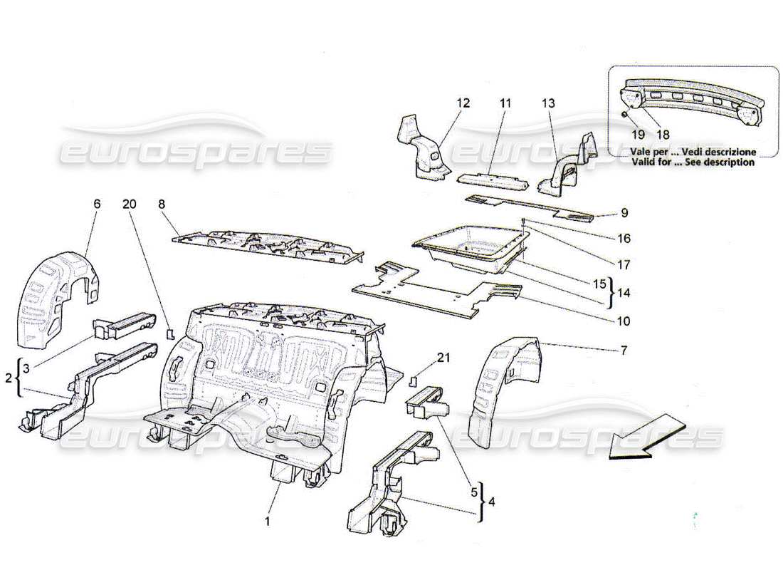 part diagram containing part number 14040814