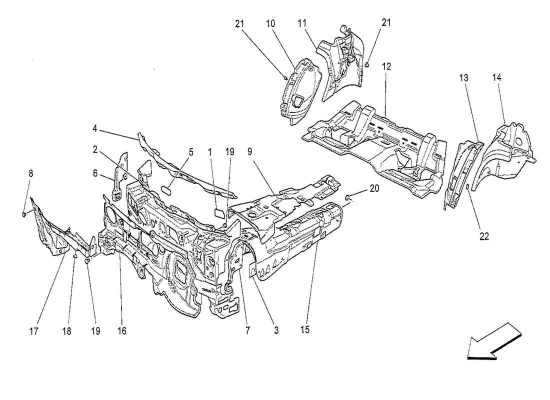 part diagram containing part number 670005498