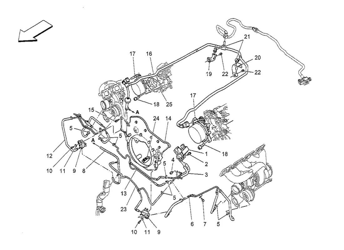 part diagram containing part number 14304624