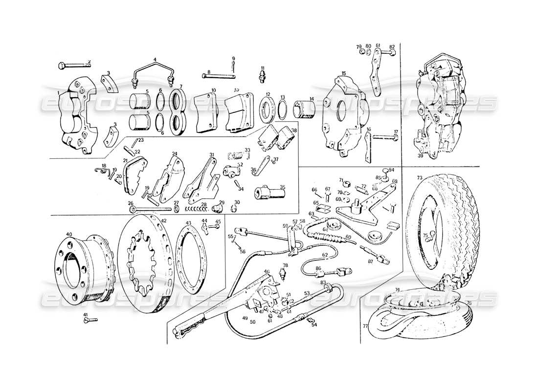 part diagram containing part number 117 fm 73403