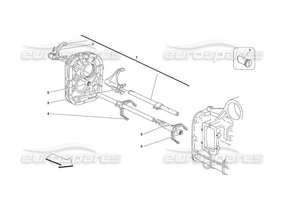 a part diagram from the Ferrari 430 Challenge (2006) parts catalogue
