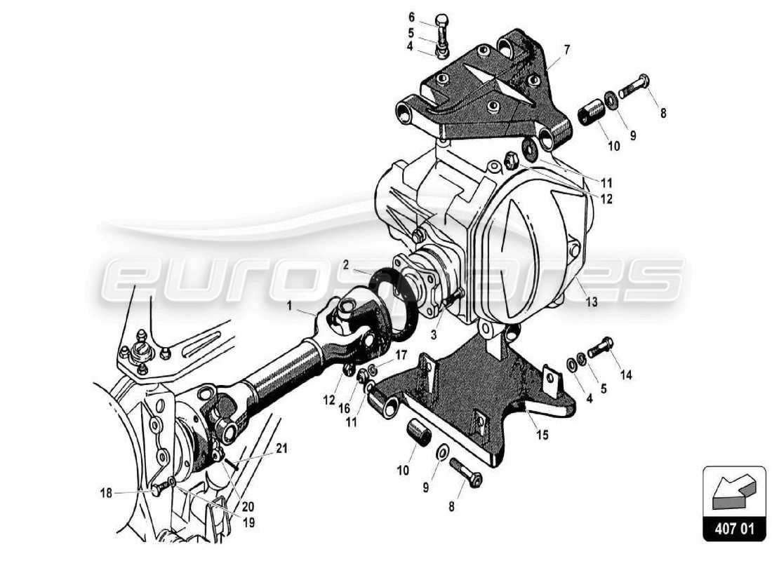 part diagram containing part number 002301238