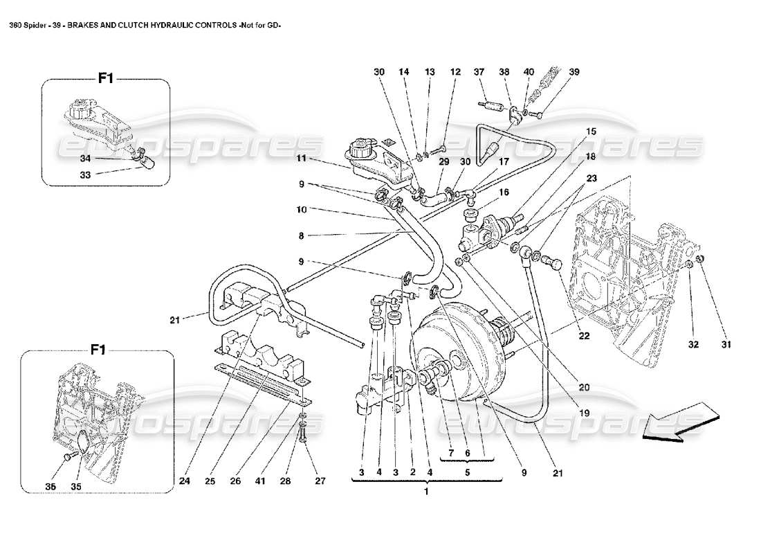 part diagram containing part number 164167