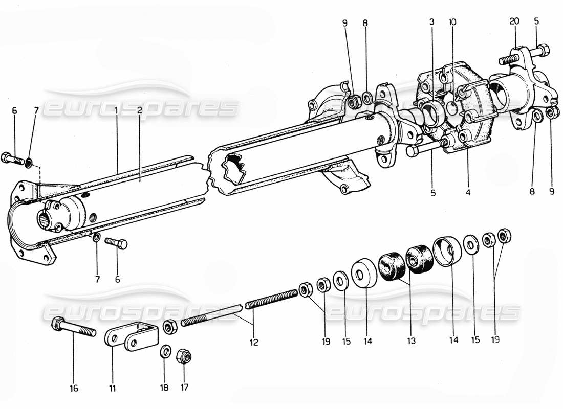 part diagram containing part number 8x35-uni-5738