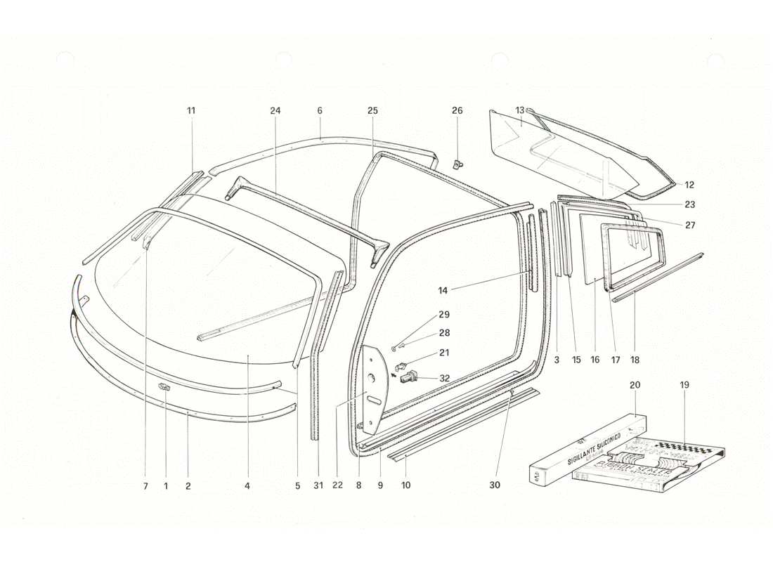 part diagram containing part number 60609100