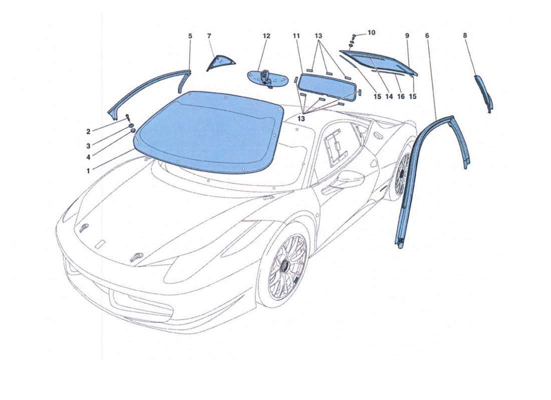 part diagram containing part number 83263600