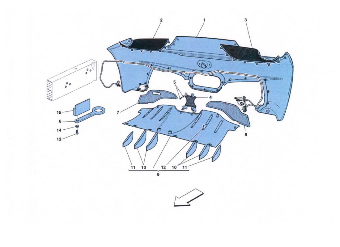 part diagram containing part number 86283410