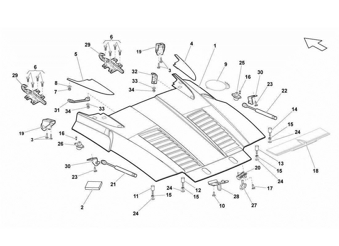 part diagram containing part number n10578904