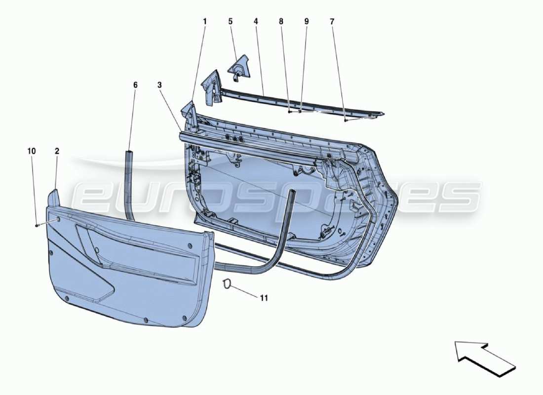 part diagram containing part number 88659311