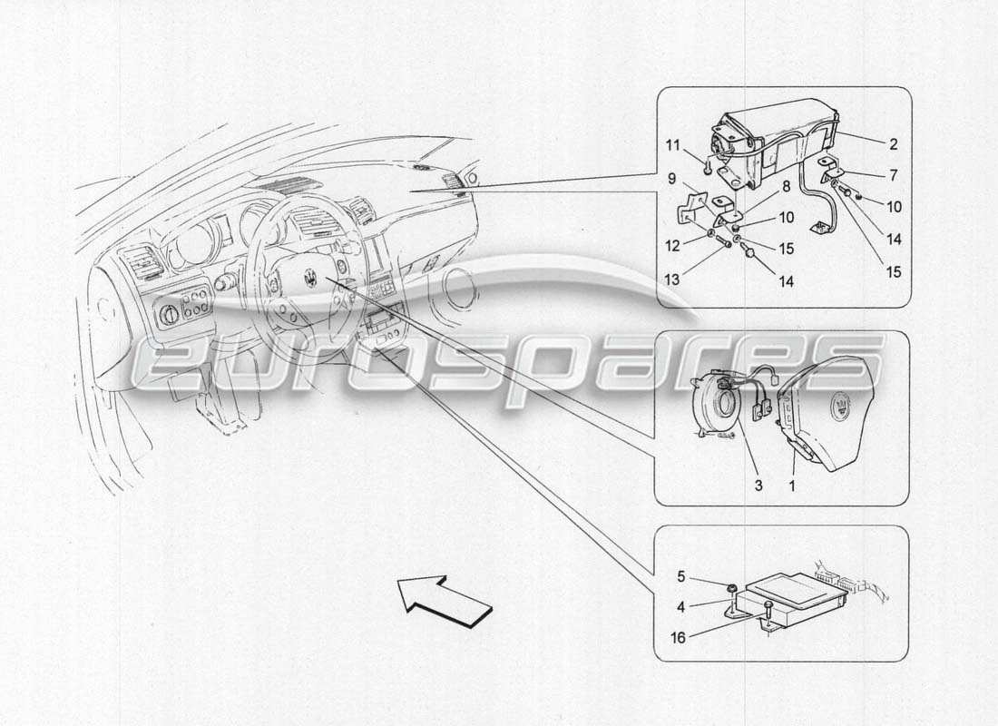 part diagram containing part number 304784