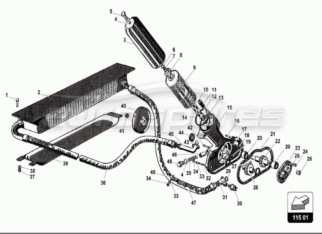 part diagram containing part number ln-00951