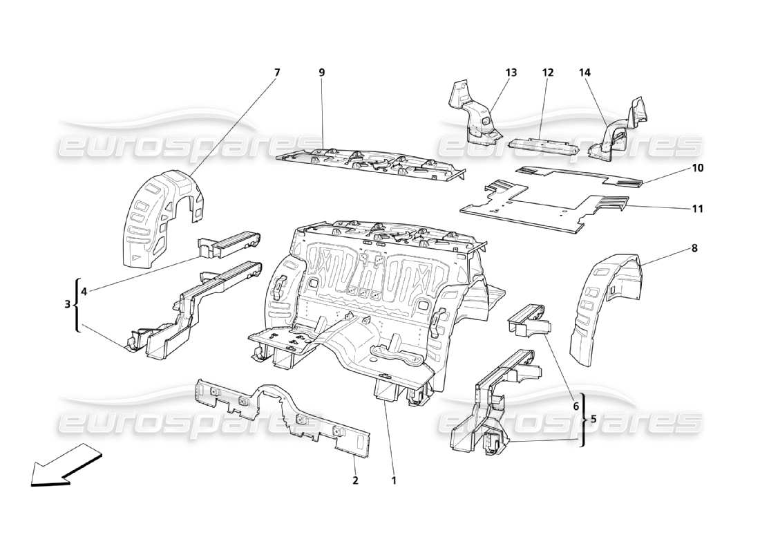 part diagram containing part number 980139347