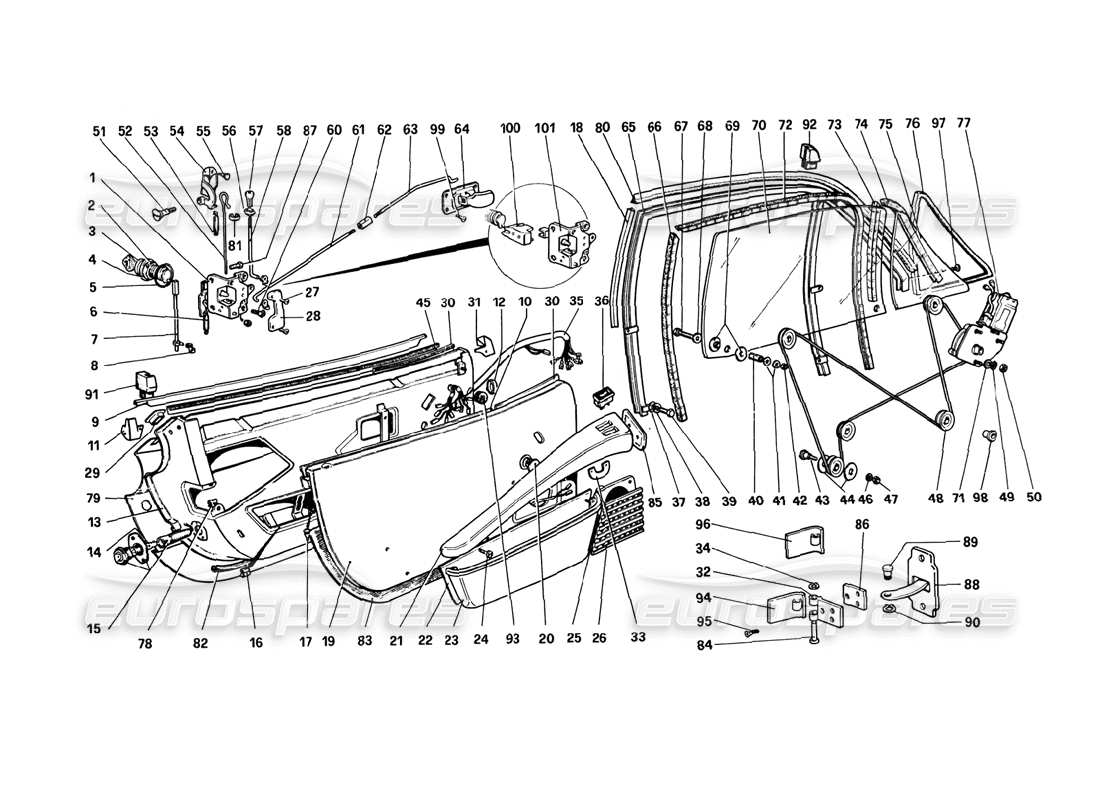 part diagram containing part number 60176005