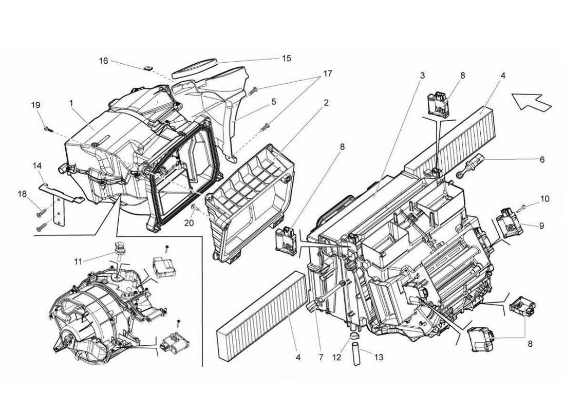 part diagram containing part number n10472101