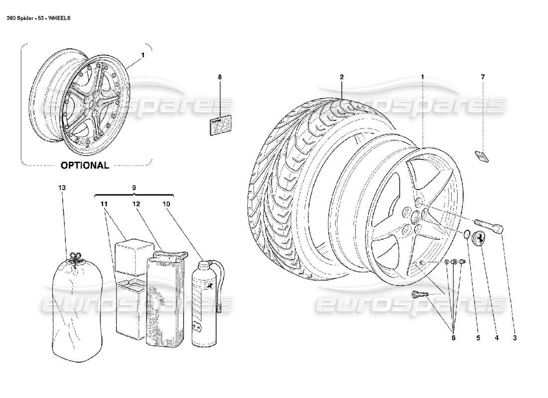 part diagram containing part number 203407