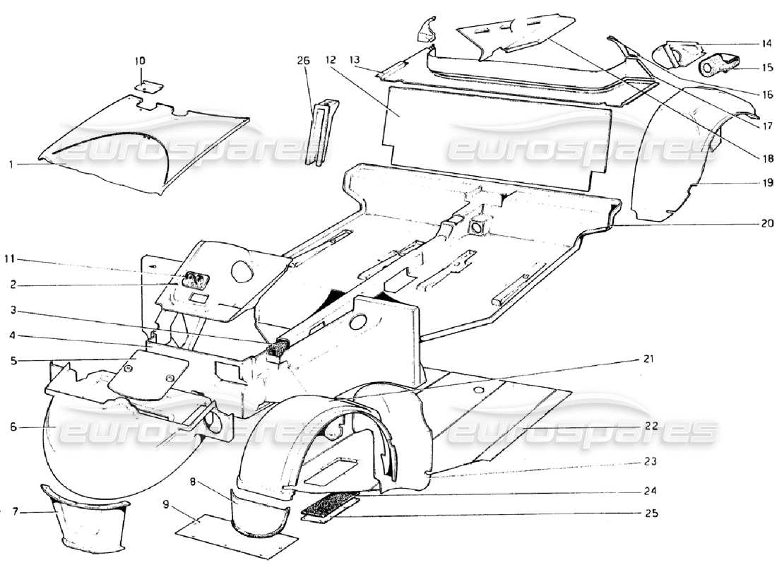 part diagram containing part number 60030905