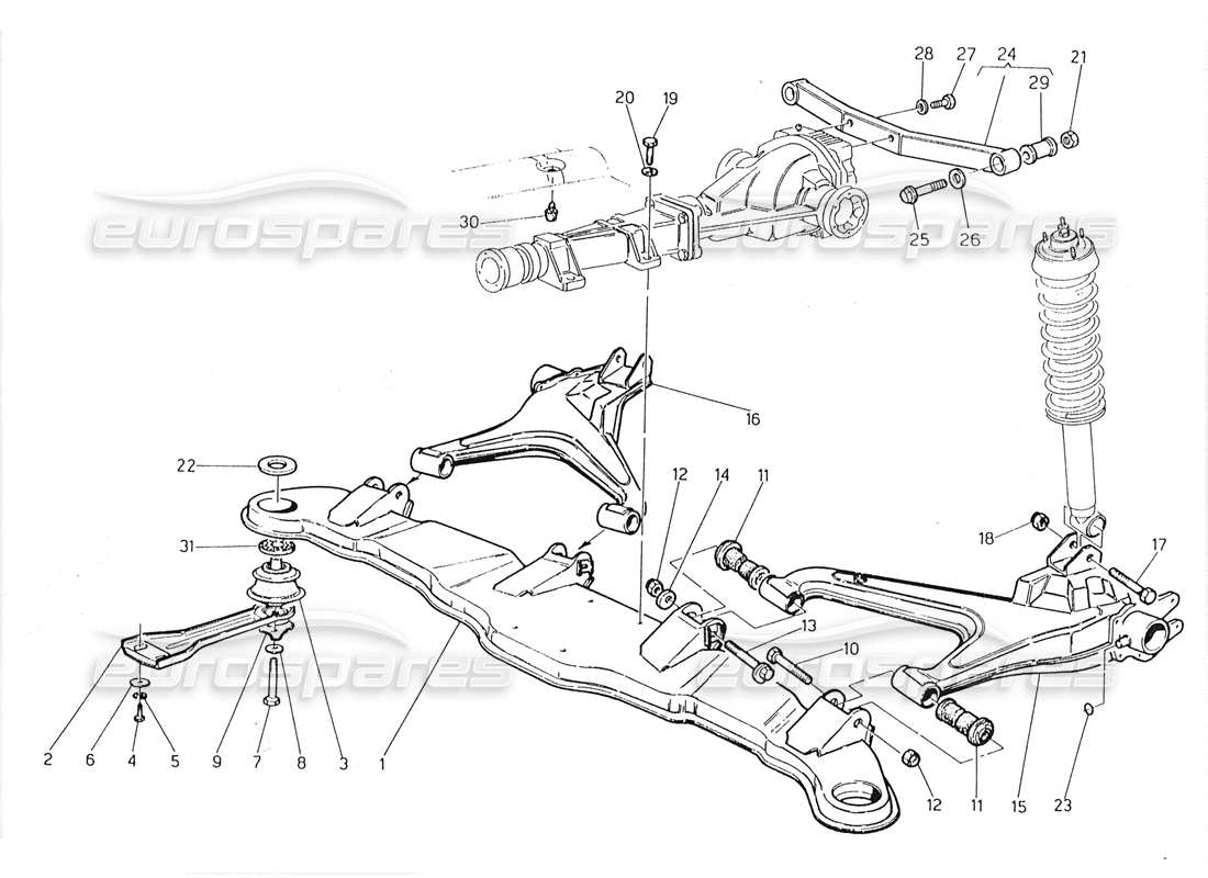 a part diagram from the maserati 228 parts catalogue