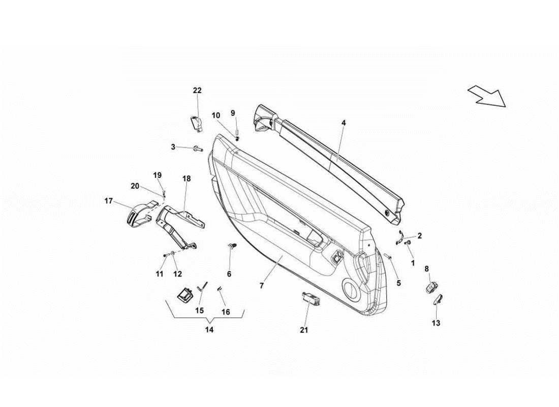 part diagram containing part number 4d0867299a