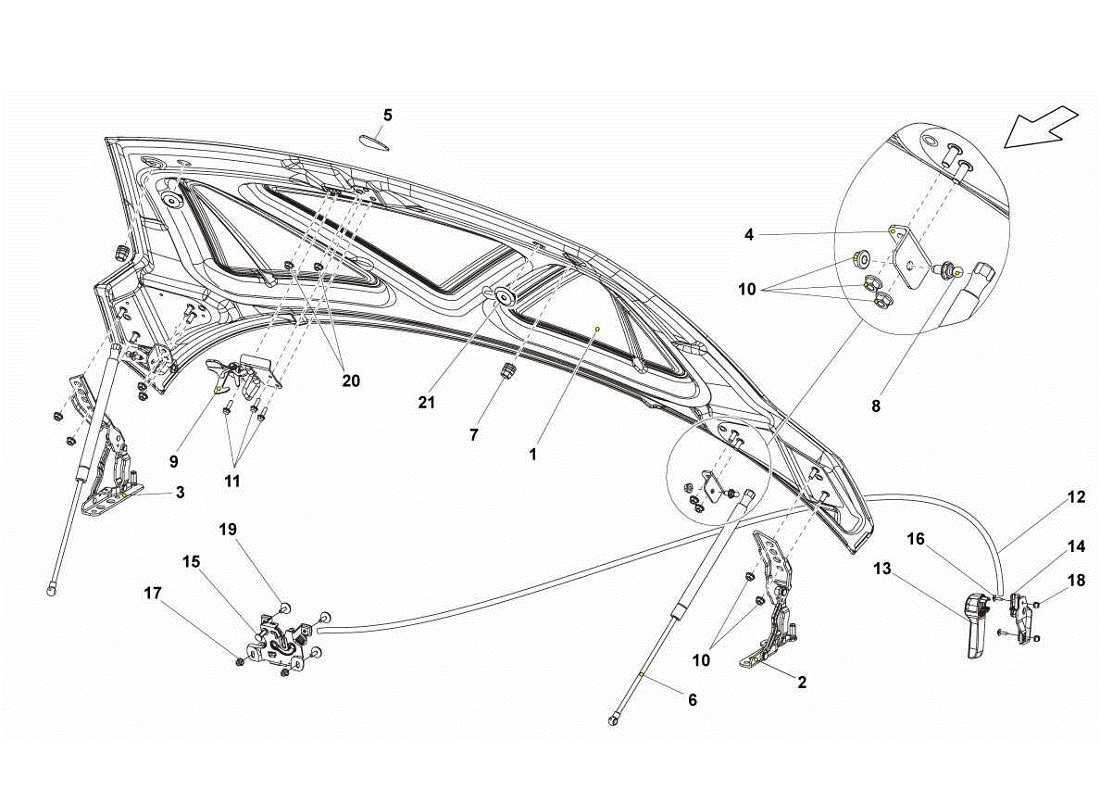 part diagram containing part number 8n0823480b