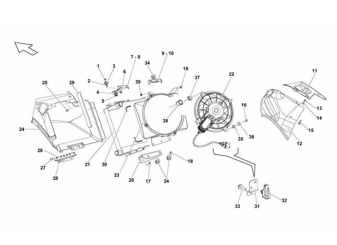 part diagram containing part number n10347004