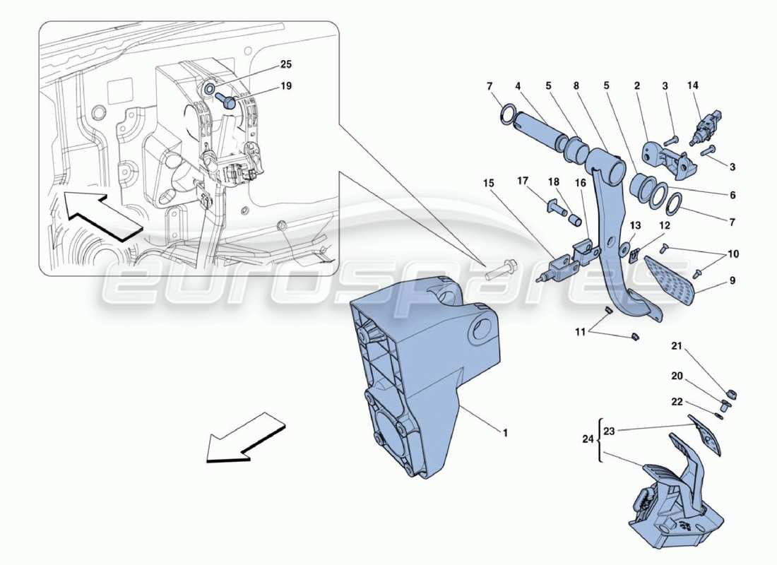 part diagram containing part number 240931