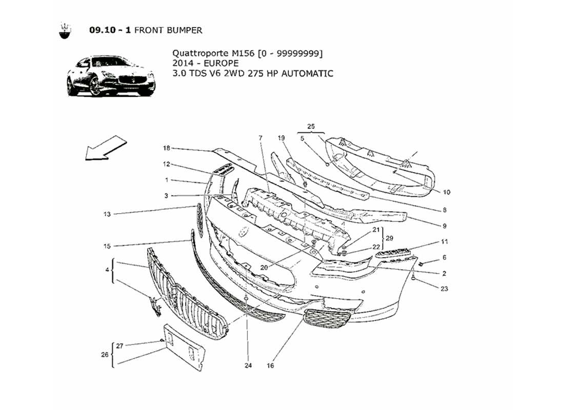 part diagram containing part number 670001609