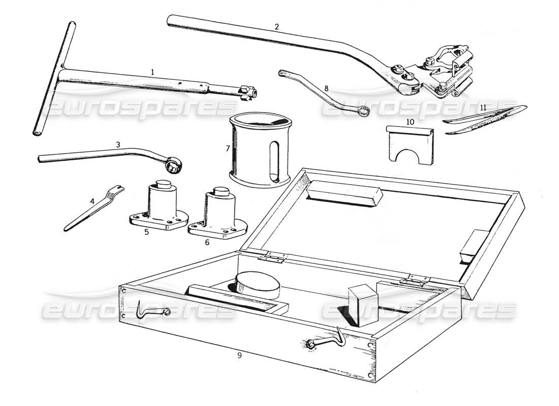 part diagram containing part number 84101